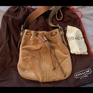 Coach Suede Bag